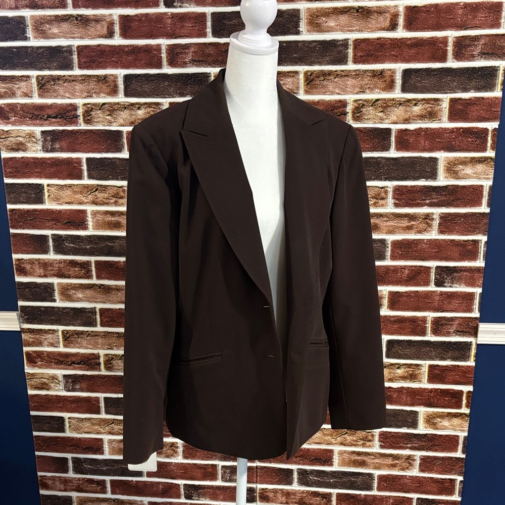 Jones New York Dark Brown Women's Blazer